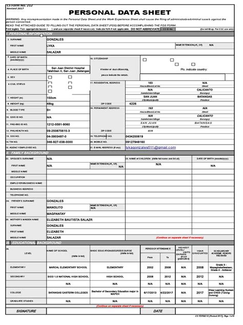 cs form 212 revised 2017 pdf|www.dbm.gov.ph.